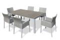 Алюминиевый обеденный стол AARHUS 190 см
