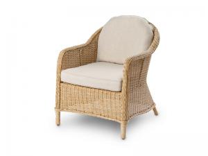 Плетеное кресло для кафе, сада, террасы OLIVIA (искусственный ротанг)